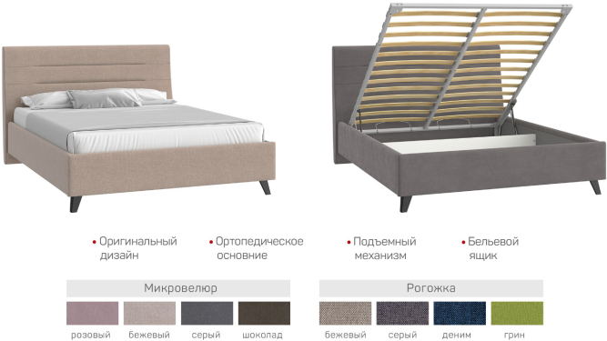 Кровать Веста (ОптММ)