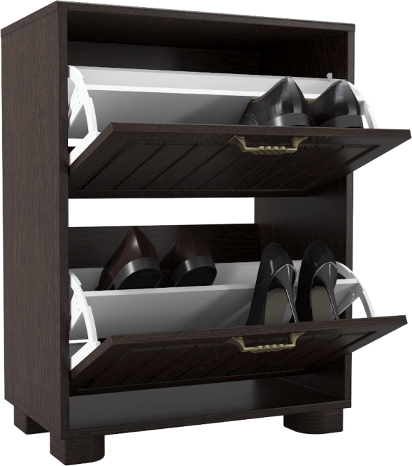 Тумба для обуви (обувница) «Монблан» МБ-33К венге