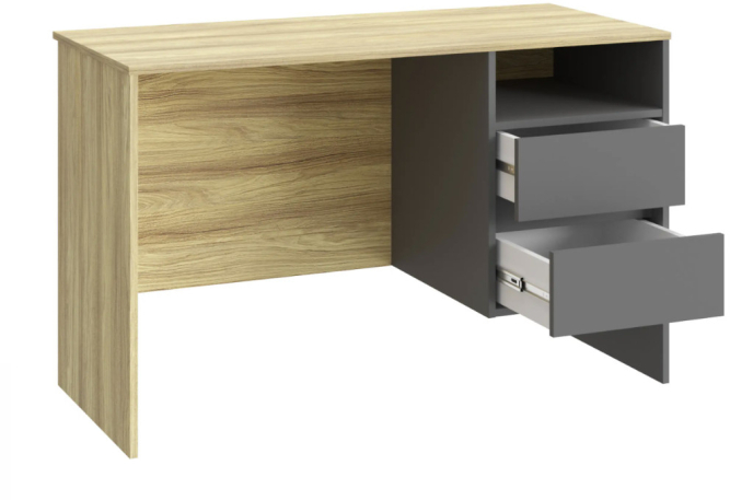 Стол Оскар ОС-23 блэквуд ячменный/графит