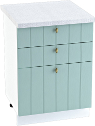 Шкаф нижний 3 ящика Кухня Прованс ШН3Я 600