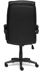 Кресло OREON кож/зам, черный/черный перфорированный, 36-6/36-6/06