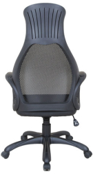 Кресло офисное BRABIX PREMIUM "Genesis EX-517", пластик черный, ткань/экокожа/сетка черная, 531574