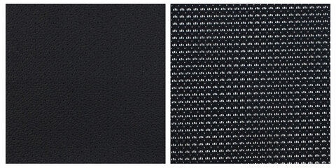 Кресло офисное МЕТТА &quot;К-5.1&quot; хром, ткань-сетка/кожа, сиденье мягкое, черное