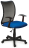 Кресло BRABIX &quot;Spring MG-307&quot;, с подлокотниками, комбинированное синее/черное TW, 531404