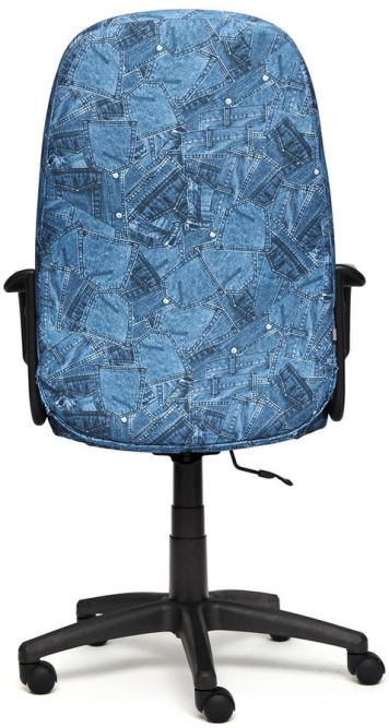 Кресло LEADER ткань, принт &quot;Джинса&quot;