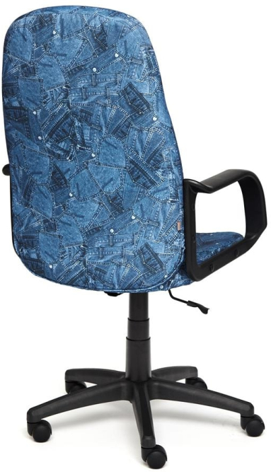Кресло LEADER ткань, принт &quot;Джинса&quot;