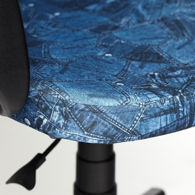 Кресло LEADER ткань, принт &quot;Джинса&quot;