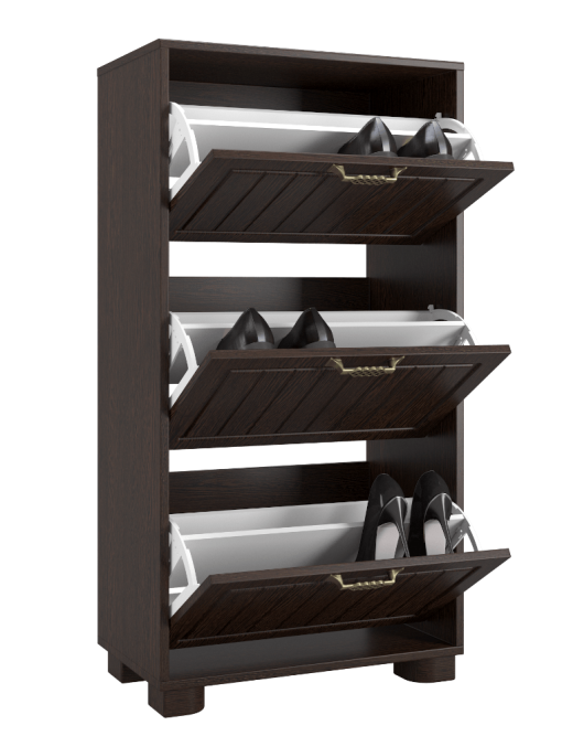 Тумба для обуви (обувница) «Монблан» МБ-34К венге