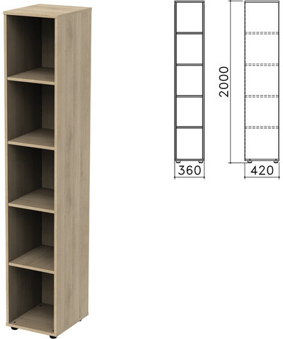 Шкаф (стеллаж) Приоритет 4 полки