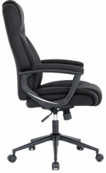 Кресло BRABIX PREMIUM "Adagio EX-551", ткань, пятилучие металл, черное, 532938