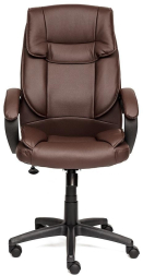 Кресло OREON кож/зам, коричневый/коричневый перфорированный, 36-36/36-36/06