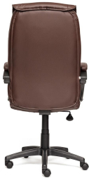 Кресло OREON кож/зам, коричневый/коричневый перфорированный, 36-36/36-36/06