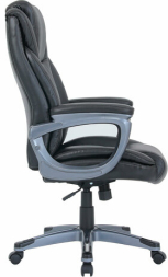 Кресло BRABIX PREMIUM &quot;Gladiator EX-552&quot;, натуральная кожа, черное, 532939