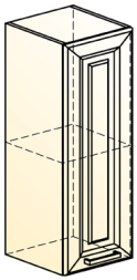 Атланта Шкаф навесной L200 H720 (1 дв. гл.) (эмаль)