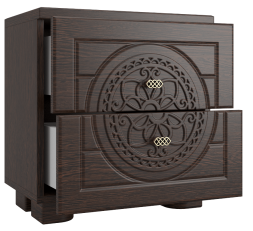 Тумба прикроватная «Монблан» МБ-38К венге