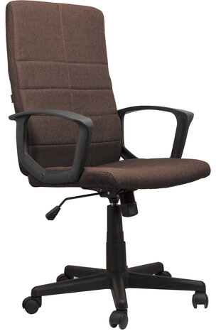 Кресло офисное BRABIX &quot;Focus EX-518&quot;, ткань, коричневое, 531577