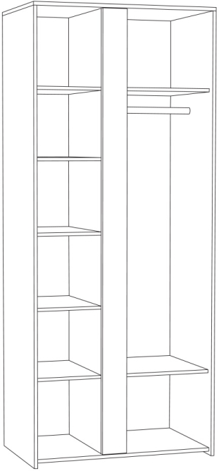 Шкаф Трувор 13.204.01