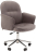 Кресло офисное Chairman CH 130, велюр, темно-серое, 7142119