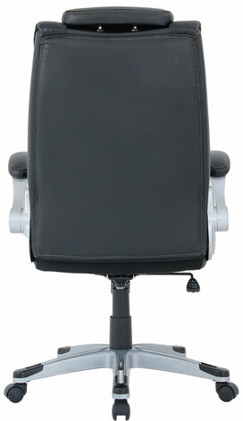 Кресло BRABIX PREMIUM &quot;Phantom EX-553&quot;, рециклированная кожа, регулируемый подголовник, черное, 532940