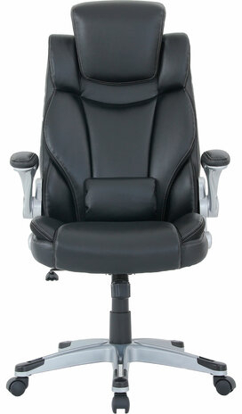 Кресло BRABIX PREMIUM &quot;Phantom EX-553&quot;, рециклированная кожа, регулируемый подголовник, черное, 532940