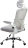 Кресло CROMEX Dynamic CH-699, откидные подлокотники, пластик белый, сетка, серое, TW, 533070