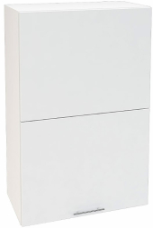 Шкаф верхний горизонт. высокий с 2 ств. Кухня Валерия ШВГ 602М (глянец)