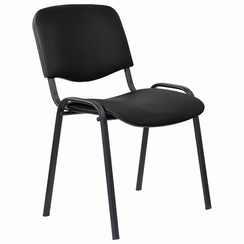 Стул STAFF &quot;Iso Lite CF-008&quot;, кожзам черный (Z-11), 532564