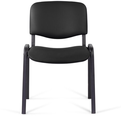 Стул STAFF &quot;Iso Lite CF-008&quot;, кожзам черный (Z-11), 532564