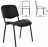 Стул STAFF &quot;Iso Lite CF-008&quot;, кожзам черный (Z-11), 532564