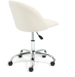 Кресло MELODY флок , молочный, 4