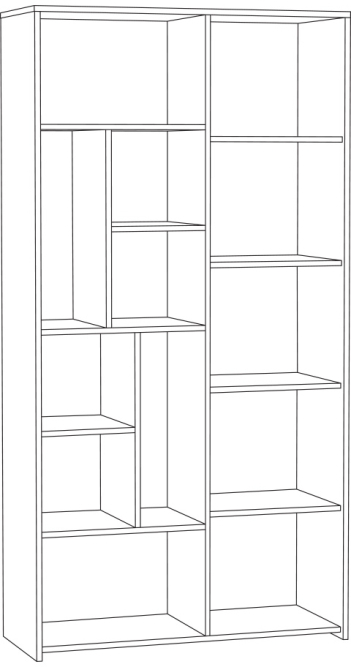 Шкаф-стеллаж Трувор 13.206