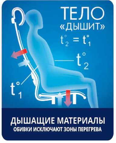 Кресло офисное МЕТТА &quot;К-27&quot; хром, ткань, сиденье и спинка мягкие, серое