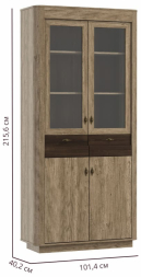 Шкаф комбинированный Фантазия 34.05