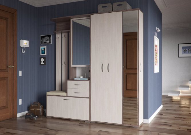 Шкаф с вешалкой Домино