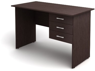 Стол 1-тумбовый с ящиками СК27 тумба справа