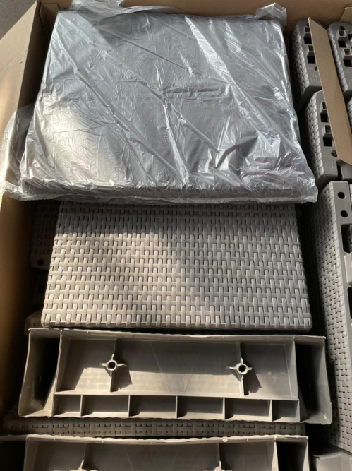 Диван садовый из ротанга Корфу Макс (Corfu love seat max) капучино