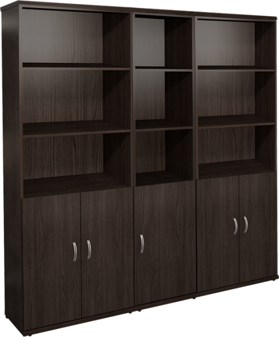 Шкаф высокий КЭ72 (КЭ17*2+КЭ18+КЭ33+КЭ22*5)