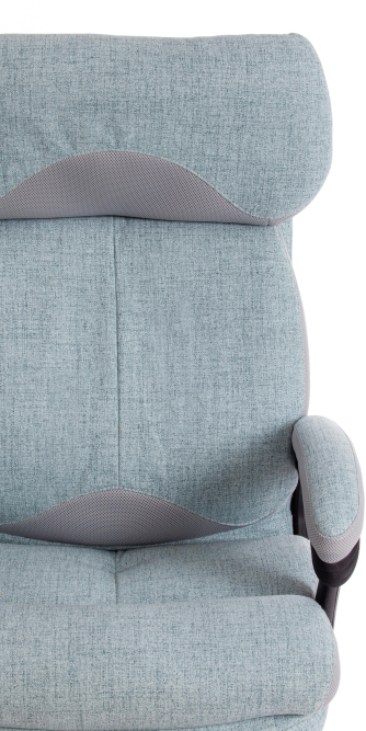 Кресло DUKE ткань, голубой, фостер 15/14