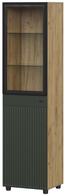 Пенал со стеклом Милан