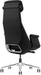 Кресло HAWASAN PREMIUM EX-840 STELLAR, синхромеханизм, алюминий, экокожа, черное, 533241