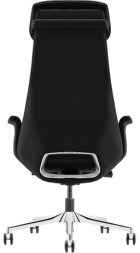 Кресло HAWASAN PREMIUM EX-840 STELLAR, синхромеханизм, алюминий, экокожа, черное, 533241