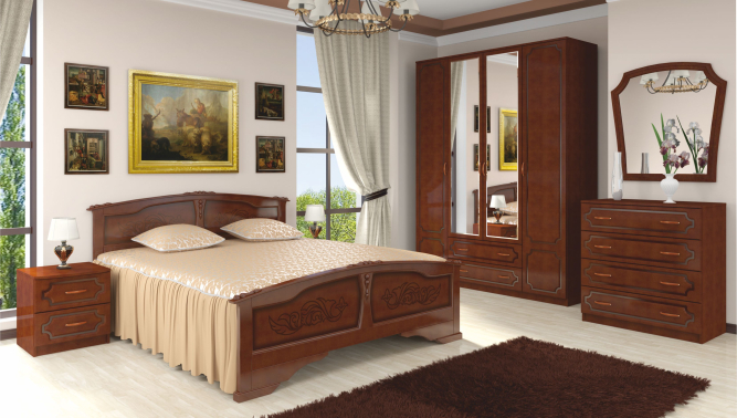 Тумба прикроватная &quot;Лак&quot; 2 ящика