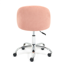 Кресло MELODY флок , розовый, 137