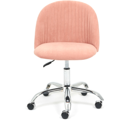 Кресло MELODY флок , розовый, 137