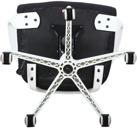 Кресло офисное BRABIX PREMIUM "Prime EX-515", пластик белый, ткань, черное, 531812