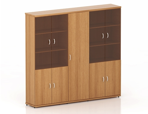 Шкаф высокий КЭ111 (КЭ17*2+КЭ24+КЭ30+КЭ22*4+БСКТ410*4+ФС03*4)