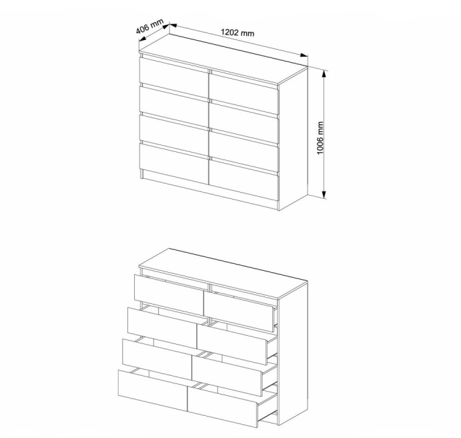 Комод МК 1200.8 Мори