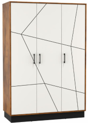 Шкаф для одежды 54.12 Гамма (3-х дверный)