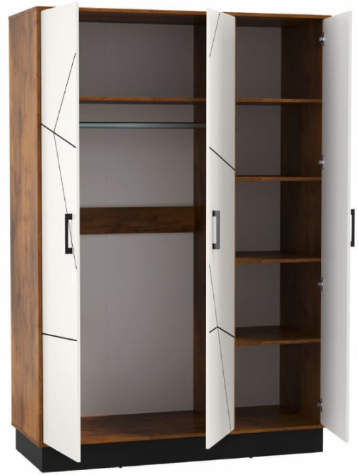 Шкаф для одежды 54.12 Гамма (3-х дверный)