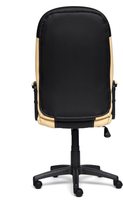 Кресло TWISTER кож/зам, черный/бежевый, 36-6/36-34